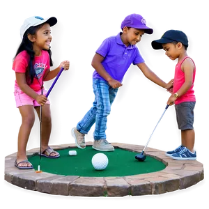 Mini Golf Night Png Pxd PNG Image