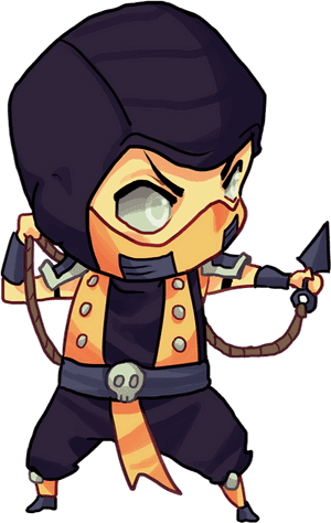 Mini Scorpion Mortal Kombat, HD Png Download PNG image with transparent background