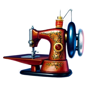 Mini Sewing Machine Png 05252024 PNG Image