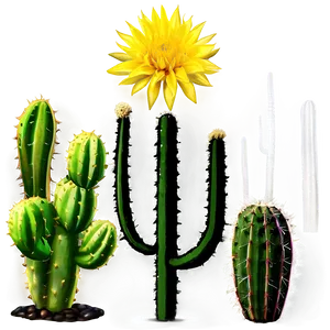 Miniature Cactus Collection Png 44 PNG Image