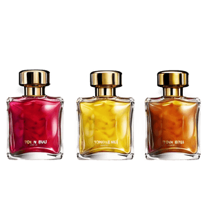 Miniature Perfume Bottle Collection PNG 64 PNG