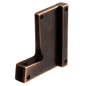 Minimal Bronze Shelf Bracket Png 62 PNG Image