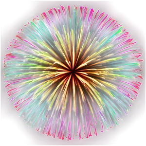 Minimal Mono Firework Png Rvh76 PNG Image