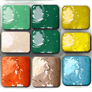 Minimalist Art Palette PNG 94 PNG
