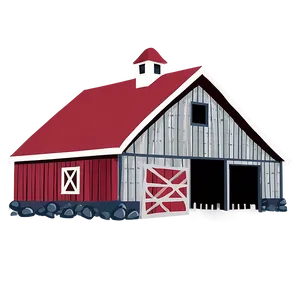 Minimalist Barn Icon Png 06122024 PNG Image