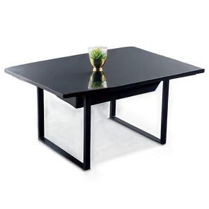 Minimalist Black Table Png Gyb PNG Image