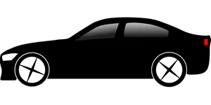 Minimalist Car Design Graphic PNG Image