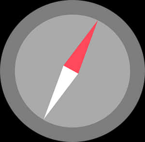 Minimalist Compass Design PNG image with transparent background