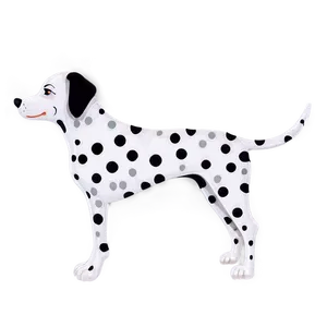 Minimalist Dalmatian Spots Design Png Bwn PNG Image