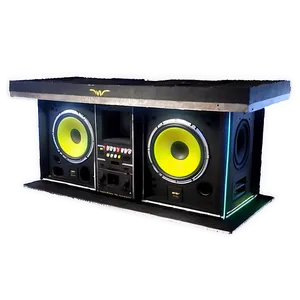 Minimalist Dj Booth Png 52 PNG Image