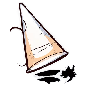 Minimalist Dunce Cap Png Qno62 PNG Image