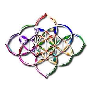 Minimalist Flower Of Life Icon Png 44 PNG Image