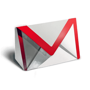 Minimalist Gmail Logo PNG sst PNG image with transparent background