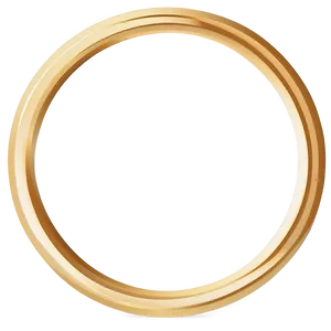 Minimalist Gold Circle Frame Png 14 PNG Image