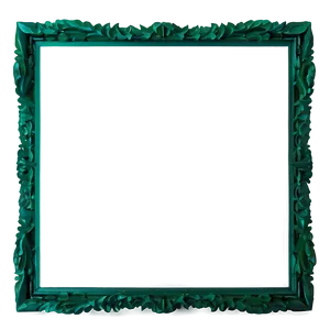 Minimalist Green Frame Png 8 PNG Image