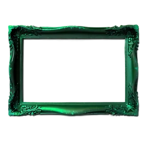 Minimalist Green Frame Png Fyw82 PNG Image