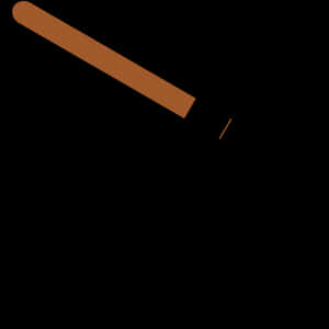 Minimalist Hammer Design PNG