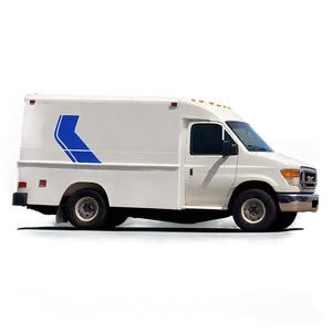 Minimalist Mail Truck Logo Png Vra PNG Image