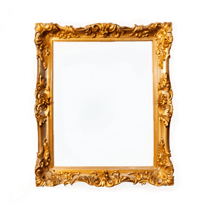 Minimalist Mirror Frame PNG dwb PNG