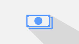 Minimalist Money Icon PNG with transparent background