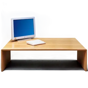 Minimalist Office Desk Png Gms48 PNG Image