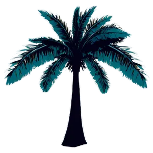 Minimalist Palmera Sketch Png Ccw92 PNG Image