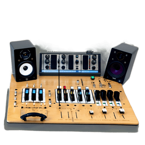 Minimalist Recording Studio Layout PNG 97 PNG with transparent background
