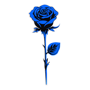 Minimalist Rose Tattoo Sketch PNG 05252024 PNG image with transparent background