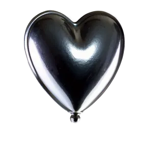 Minimalist Silver Heart Png 34 PNG Image