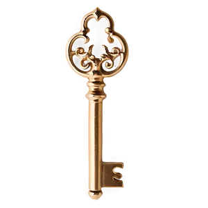 Minimalist Skeleton Key Clipart Png Ige PNG Image