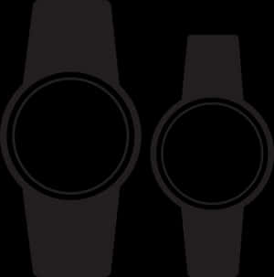 Minimalist Smartwatch Design PNG image with transparent background