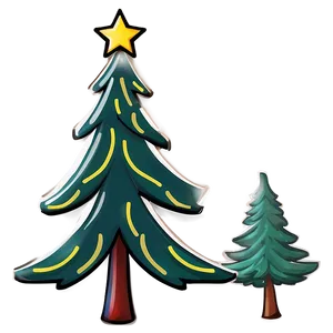 Minimalist Spruce Tree Icon Png Qmn72 PNG Image