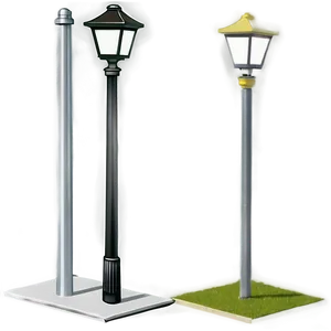 Minimalist Street Light Png 37 PNG Image