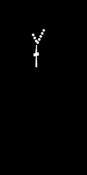 Minimalist Sword Formation PNG image with transparent background