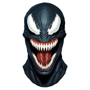 Minimalist Venom Design PNG wsc82 PNG image with transparent background
