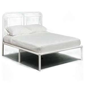 Minimalist White Bed Frame Png 60 PNG Image