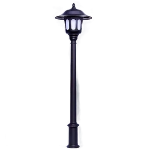 Minimalist White Light Post Png 58 PNG Image