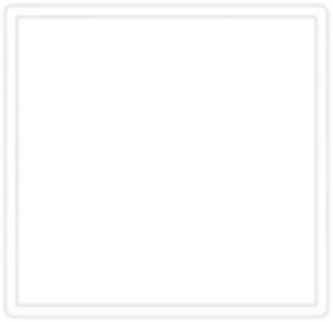 Minimalist White Rectangle Black Background PNG Image