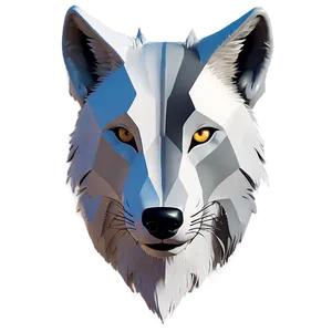 Minimalist Wolf Face Design Png Jgs PNG Image