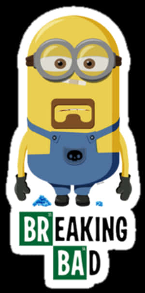 Breaking Bad Minion Sticker By Noaddedsugar ~ Breaking - Minion Breaking Bad PNG