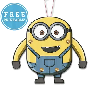 Minion Free Printable Clipart PNG Image