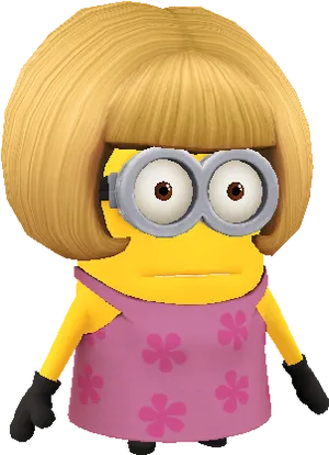 Minionin Disguise PNG Image