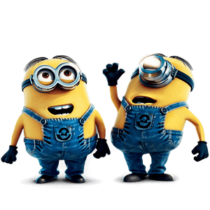 Minions Friendship PNG 2 PNG image with transparent background