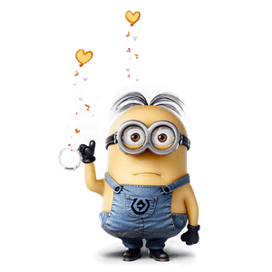 Minions Love PNG seg62 PNG image with transparent background
