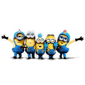 Minions Party PNG uvf10 PNG image with transparent background