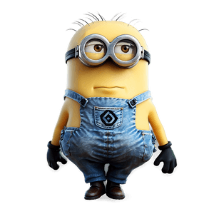 Minions with Goggles PNG 24 PNG image with transparent background