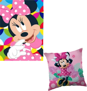 Minnie Mouse Collage Designs PNG Image