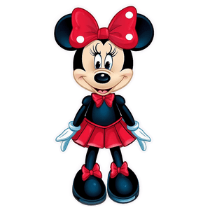 Minnie Mouse School Girl PNG uey3 PNG image with transparent background