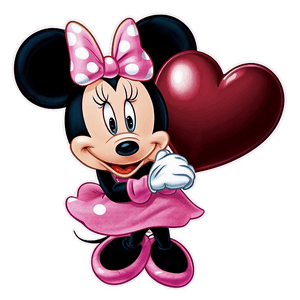 Minnie Mouse Valentine's Special PNG cvs6 PNG image with transparent background