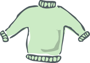 Clothing Sweater Top Clip Art - Clipart Clothes, HD Png Download PNG